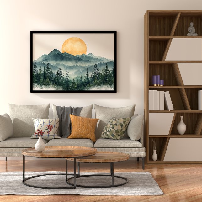 Sunrise Serenity Zen Minimalist Wall Art (Creator Uploaded)