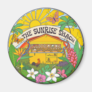 Sunrise Shack Magnet