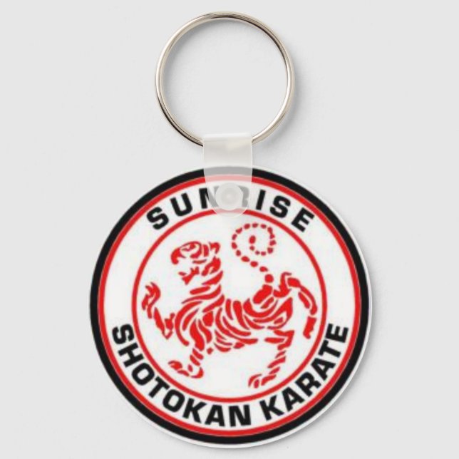 Sunrise Shotokan Karate Keyrings (Front)