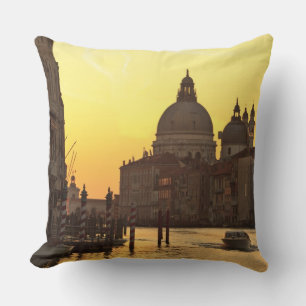 Sunrise sky colours near San Maria Del Giglio Cushion