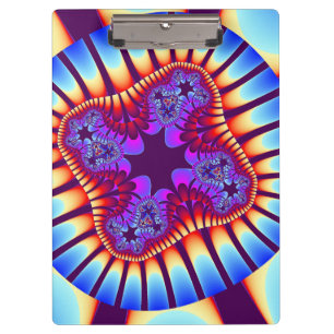 Sunrise Soda Flower Clipboard