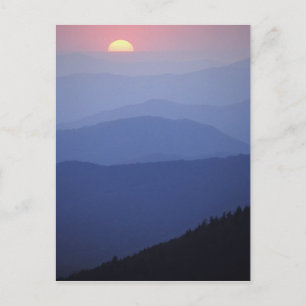Sunrise, Southern Appalachian Mountains, Great Postcard