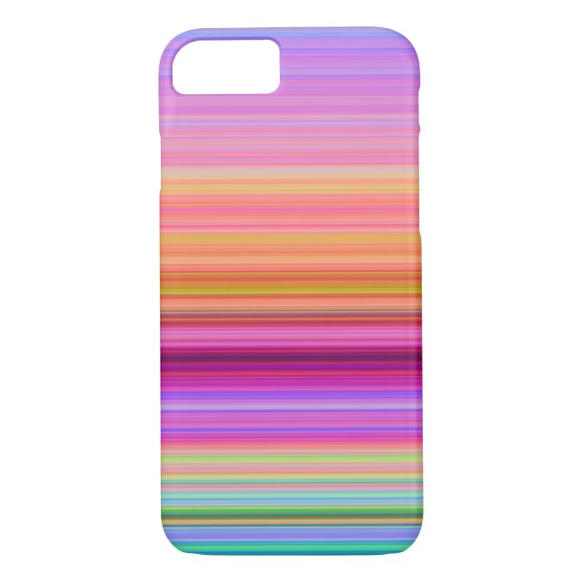 Sunrise Stripes Case-Mate iPhone Case (Back)