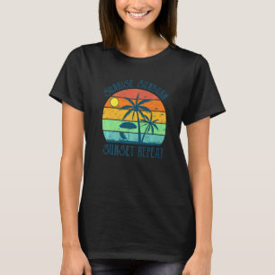 Sunrise Sunburn Sunset Repeat Mens Womens Kids Cou T-Shirt