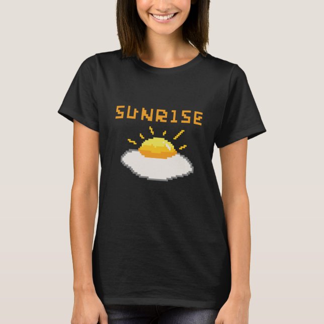 Sunrise Sunny Side Up Egg T-Shirt (Front)