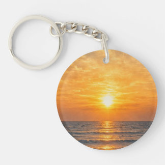 Sunrise Sunset Key Ring