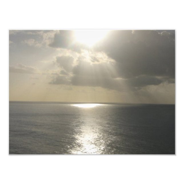 Sunrise Sunset Photo Print (Front)