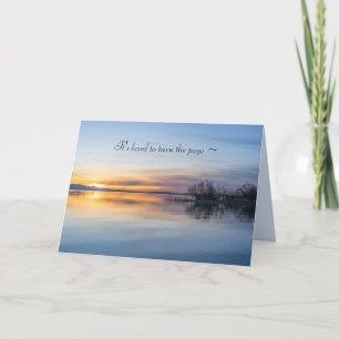 SUNRISE/SUNSET SYMPATHY CARD