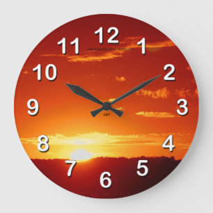 Sunrise Sunset-Wall Clock