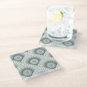 Sunrise... sunshine... sunset! - Muted colours Glass Coaster
