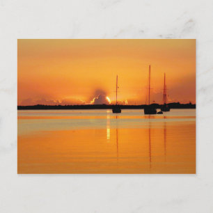 Sunrise, Titusville (Cape Canaveral) Florida Postcard