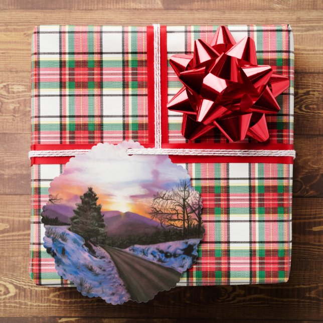 Sunrise Tree Decoration Card (Insitu (Gift))