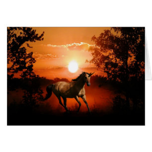 Sunrise unicorn