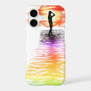 Sunrise Woman iPhone Case