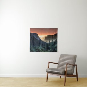Sunrise   Yosemite National Park Tapestry