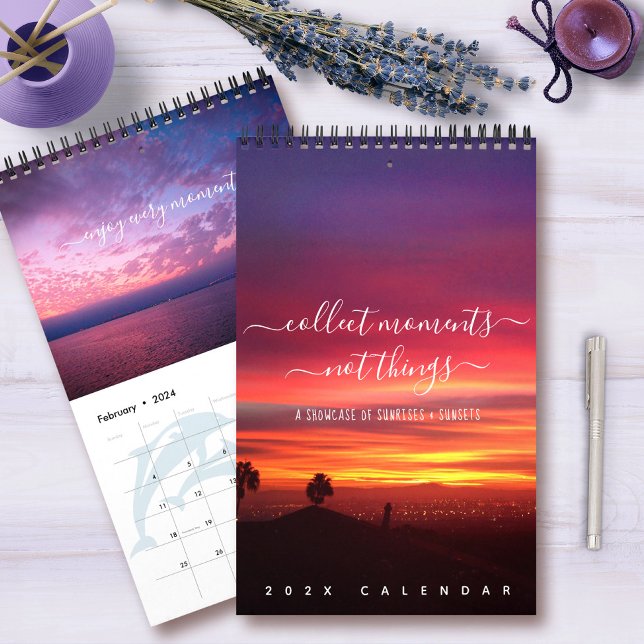 Sunrises Sunsets Quotes Landscape Photos One Page Calendar (Creator Uploaded)