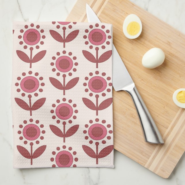 Sunroom Bloom Tea Towel (Quarter Fold)