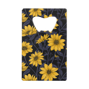 Sunroot, wild sunflower in yellow and blue