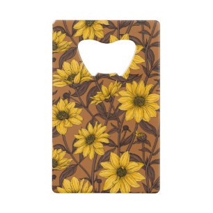 Sunroot, wild sunflower in yellow and brown
