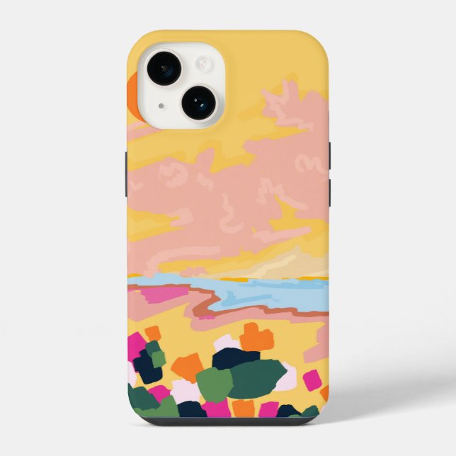 Sun's Embrace iPhone Case (Back)