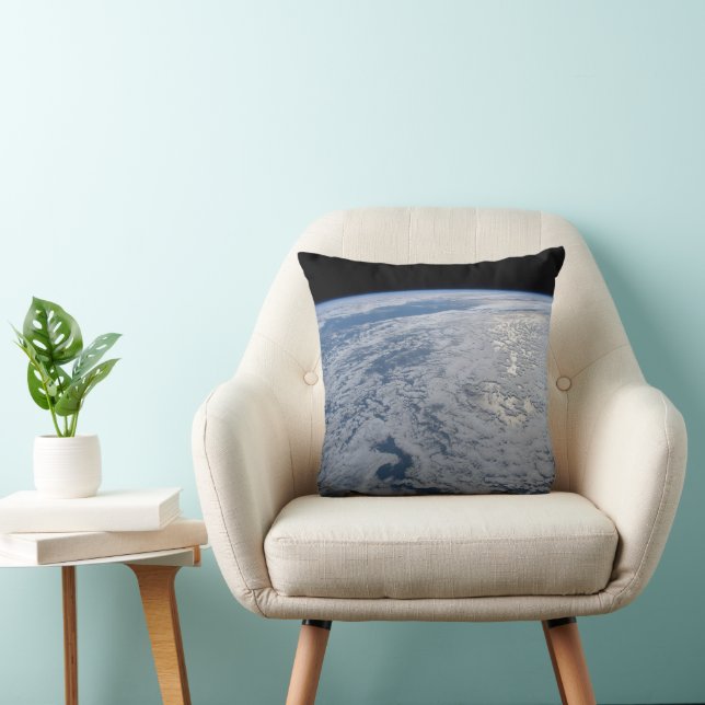 Sun's Glint Beaming On The South Pacific Ocean. Cushion (Chair)