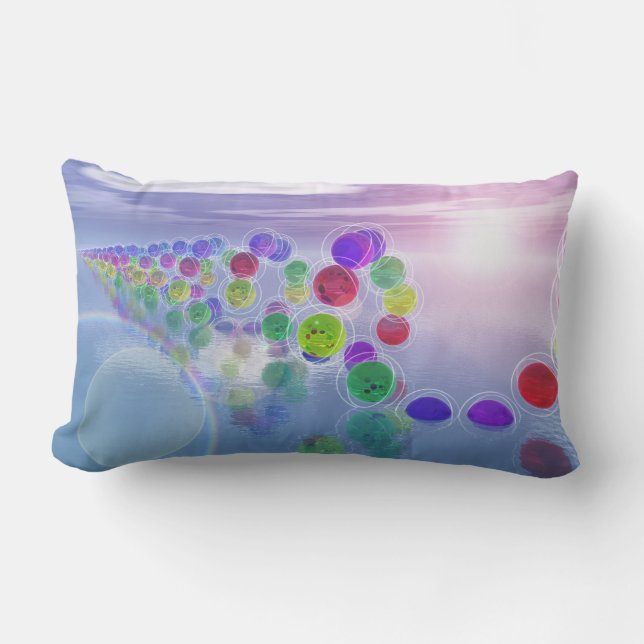 Suns in Their Courses Lumbar Cushion (Front)
