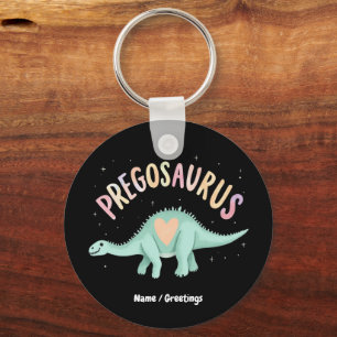 Sun's Out Bumps Out Groovy Pregosaurus Funny Dino Key Ring