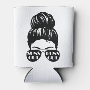 Suns Out Buns Out Can Coozie