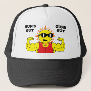 Sun's Out Guns Out Trucker Hat