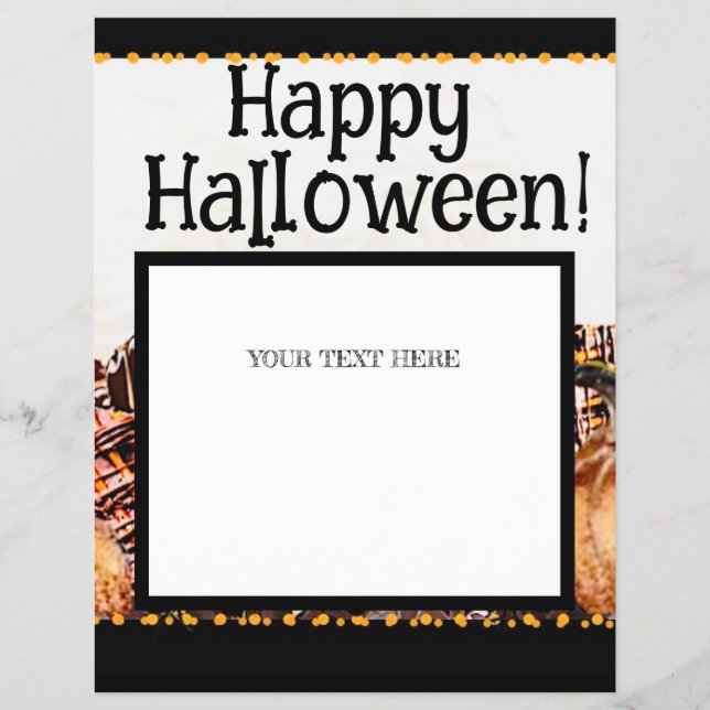 SUNS! SUNSHINE! HAPPY HALLOWEEN! :)  FLYER (Front)