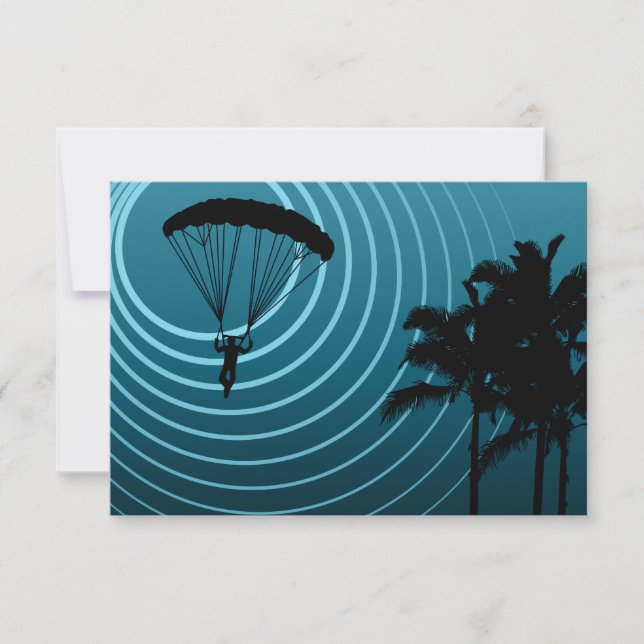 sunscene skydiving invitation (Front)