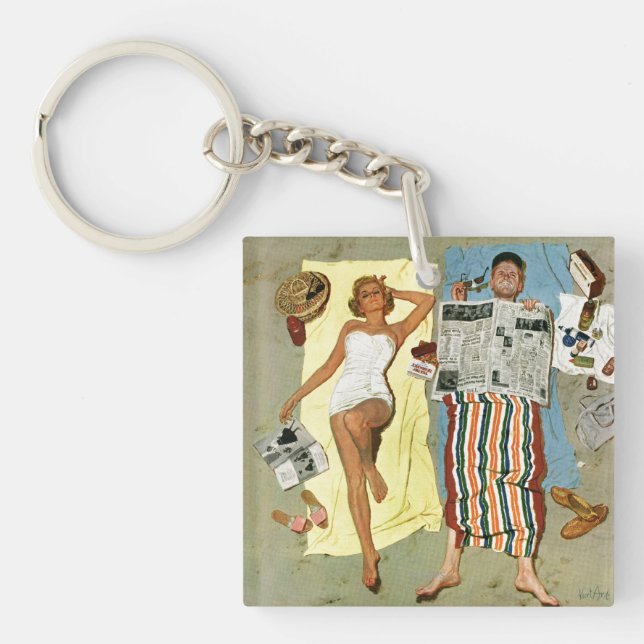 Sunscreen? Key Ring (Front)