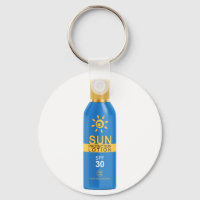 Sunscreen lotion on white