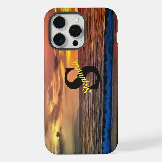 Sunset 1577 iPhone case (Back)