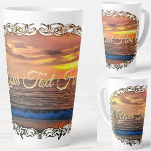 Sunset 1577 latte mug