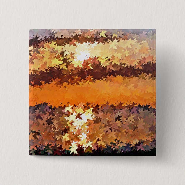SUNSET 15 CM SQUARE BADGE (Front)