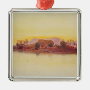 Sunset, 1861 (panel) metal tree decoration