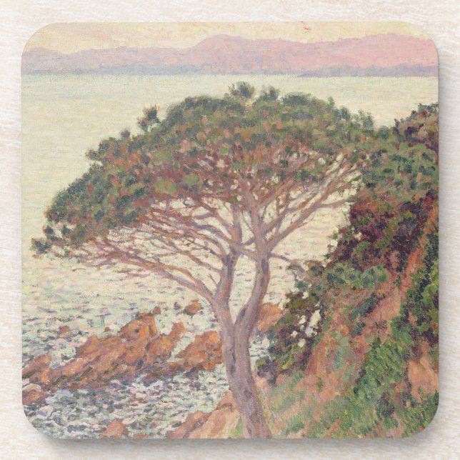 Sunset, 1916 (oil on canvas) coaster (Front)