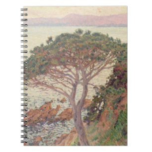 Sunset, 1916 (oil on canvas) spiral notebook