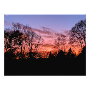 Sunset 1 photo print