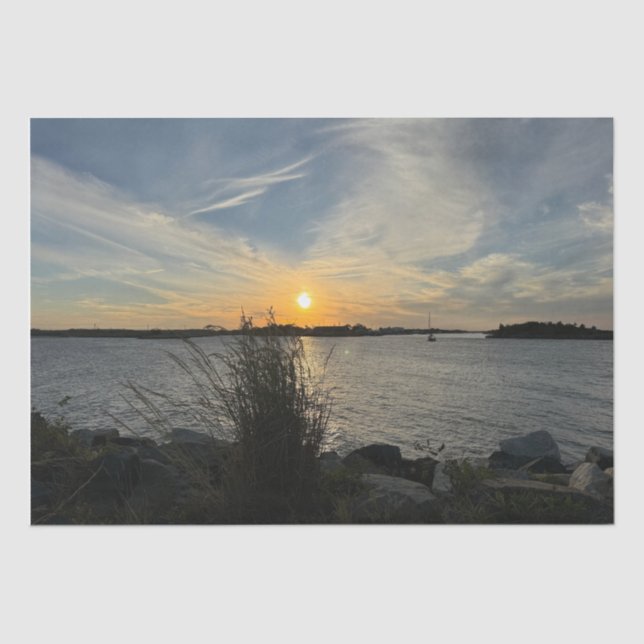 Sunset #1 tissue paper (Front)