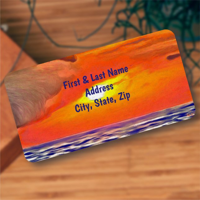 Sunset 2443 Address Label (Creator Uploaded)