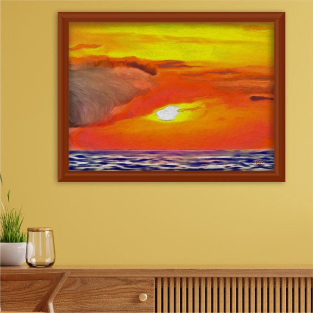 Sunset 2443 Art Print (Creator Uploaded)
