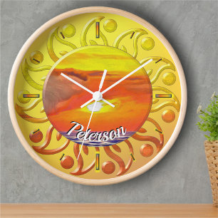Sunset 2443 clock