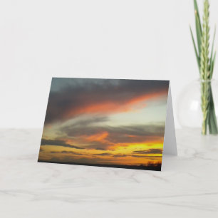 Sunset (2) 2016 Photo By Mark Edward Westerfield. Card