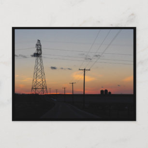 Sunset ~ 34 postcard