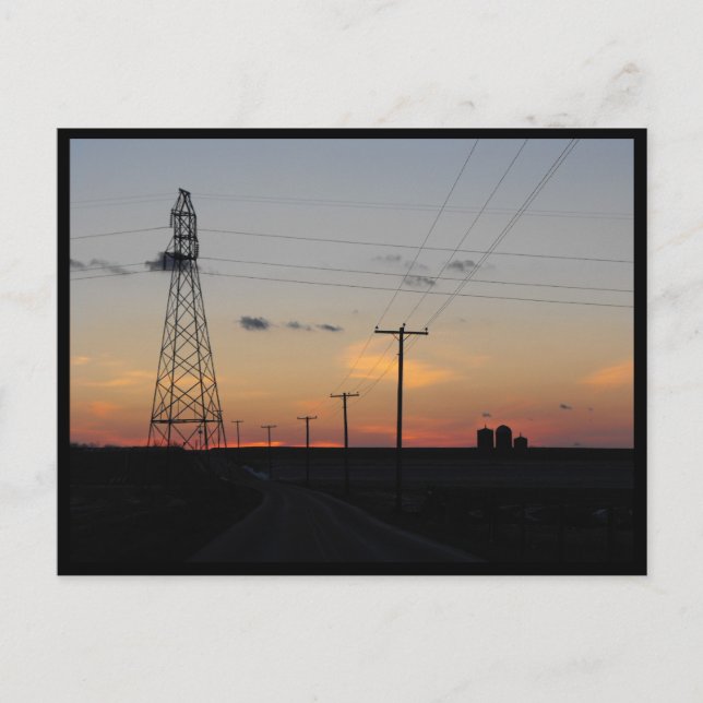 Sunset ~ 34 postcard (Front)