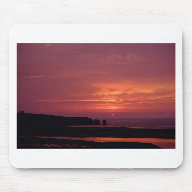 sunset 3 mouse pad (Front)