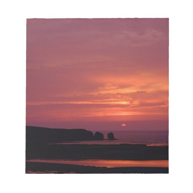 sunset 3 notepad (Front)