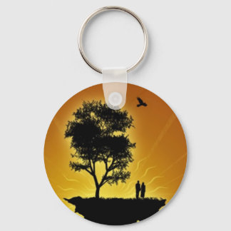 Sunset 50 x 24 key ring